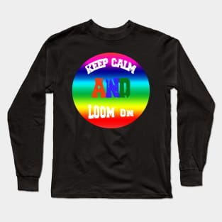Rainbow Loom Funny Hypercolor for girls boys kids Long Sleeve T-Shirt